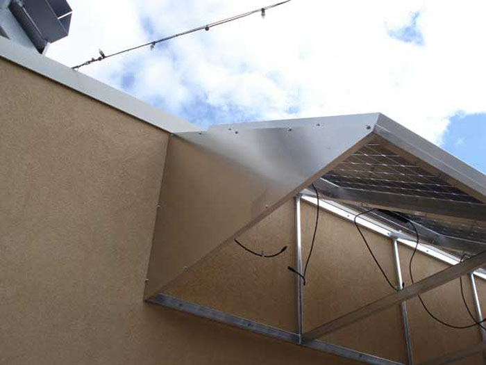 Solar Awnings at the Moonrise Hotel