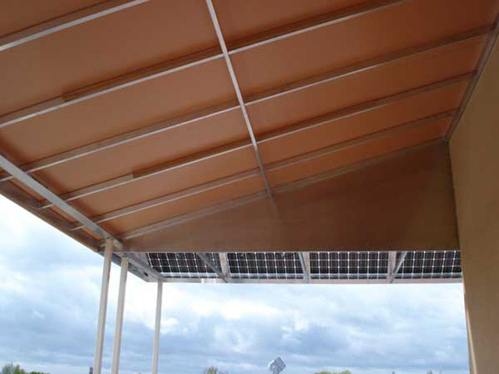 Solar Awnings at the Moonrise Hotel