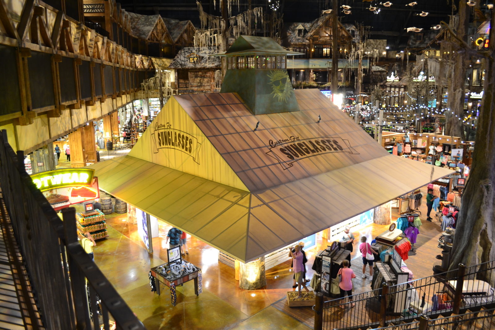 Bass Pro Shop Custom Commercial Interior Canopy Structure