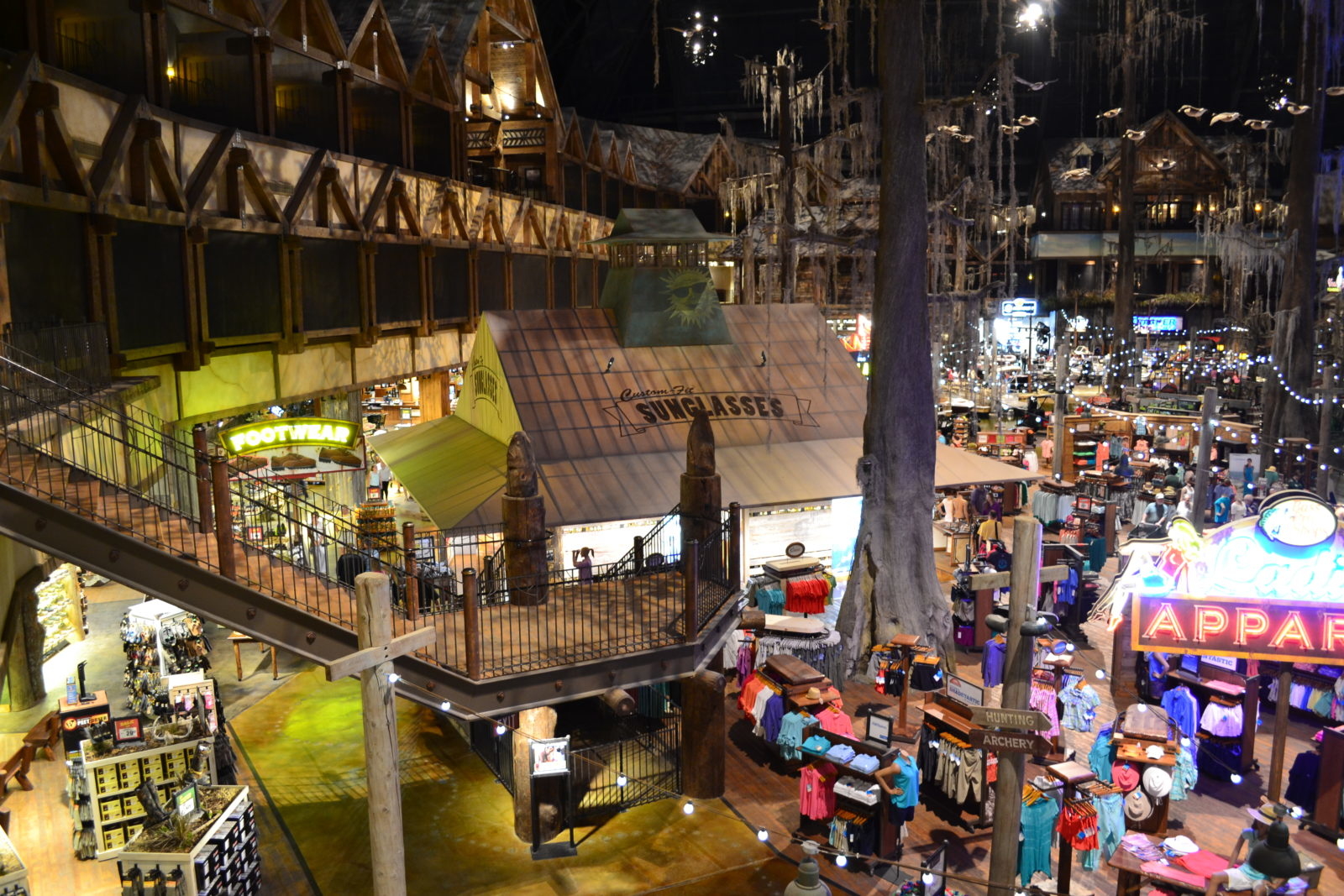 Bass Pro Shop Custom Commercial Interior Canopy Structure