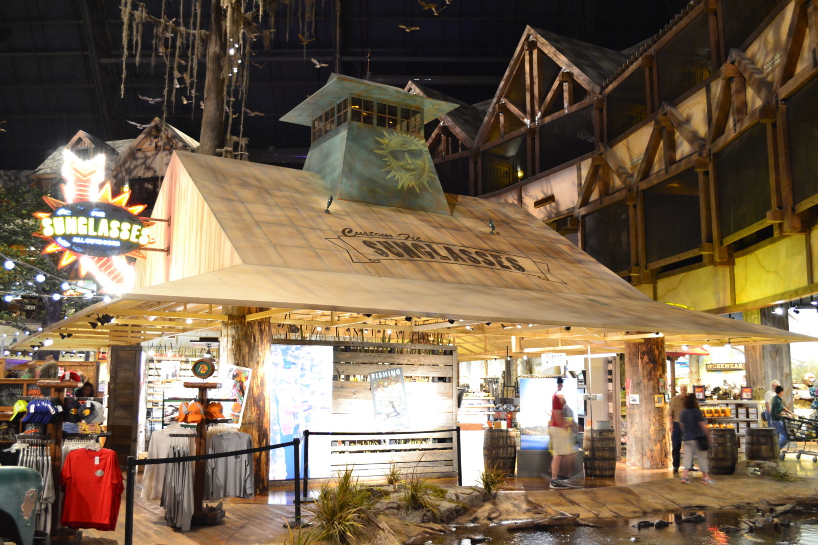 Bass Pro Shop Custom Commercial Interior Canopy Structure