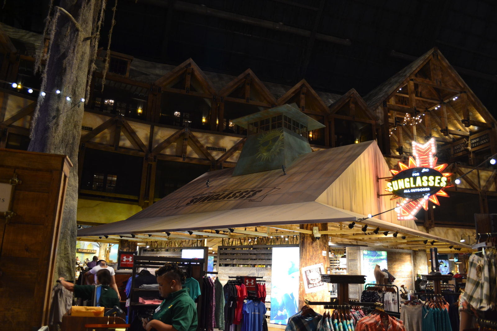 Bass Pro Shop Custom Commercial Interior Canopy Structure