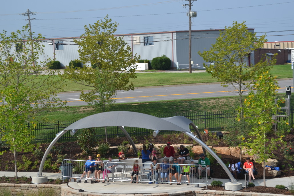 Custom Spray Ground Tension Canopy