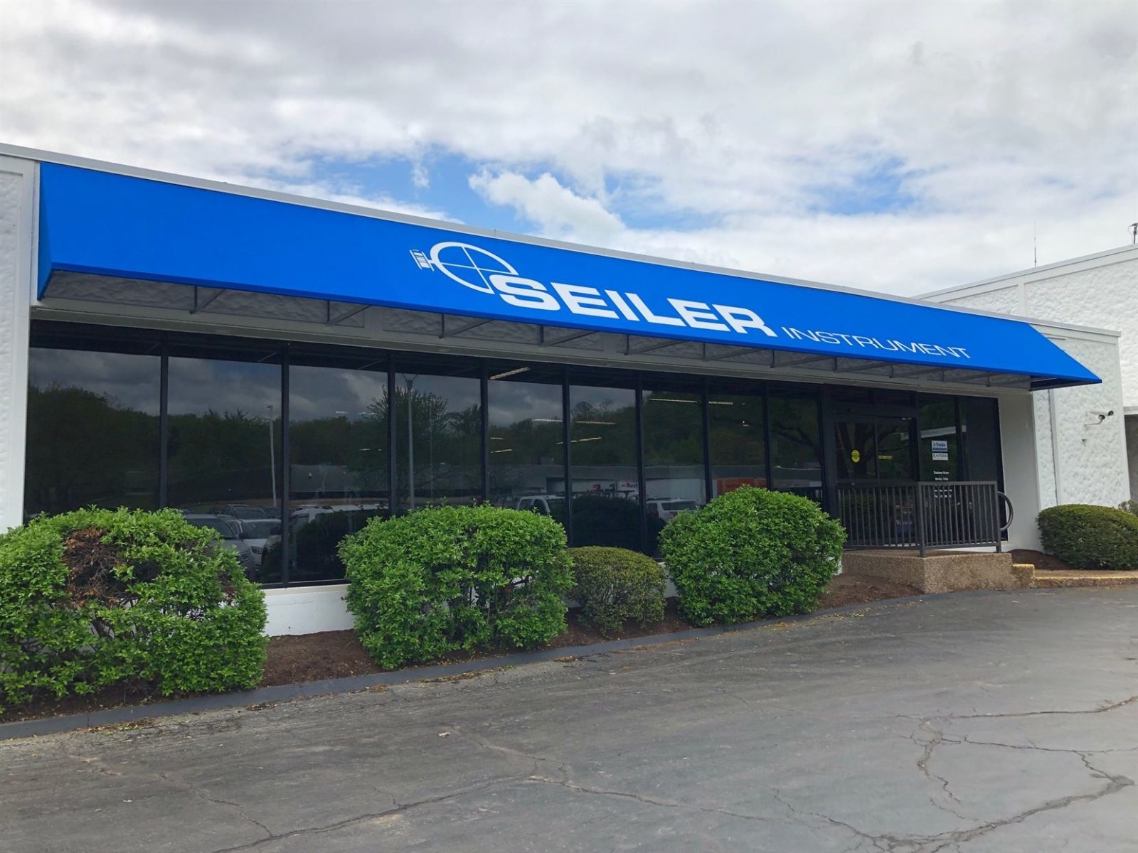 Dome Patterned Branding Awnings