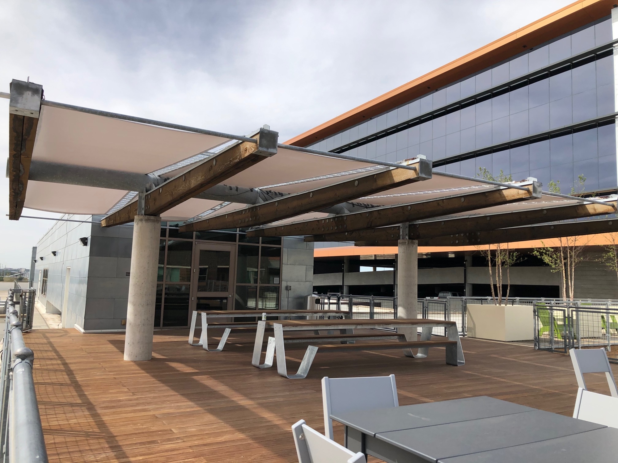 Tensile Structures | Fabric Tension Structures | Commercial Awnings