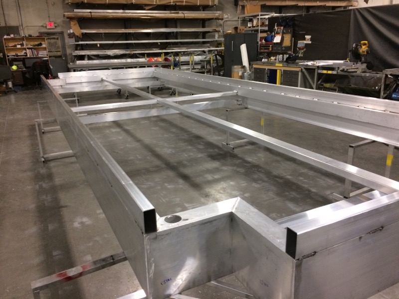 LFS-FLA Flat Metal Hanger Rod Entrance Canopy