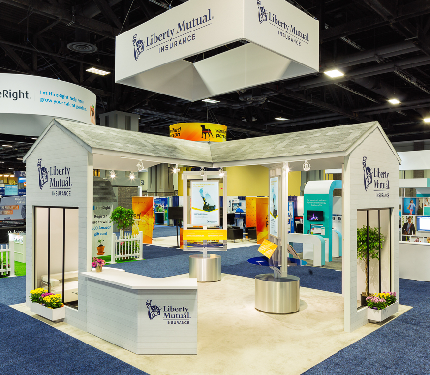 Liberty Mutual Trade Show Booth SEG Systems
