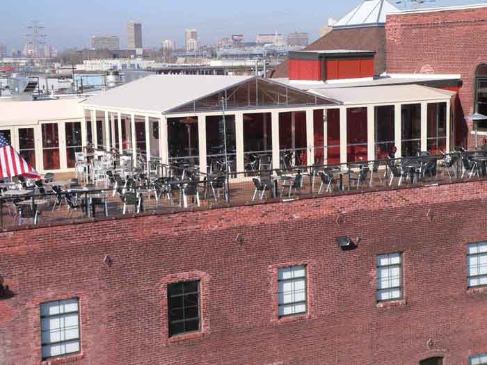 Rooftop Restaurant Enclosure