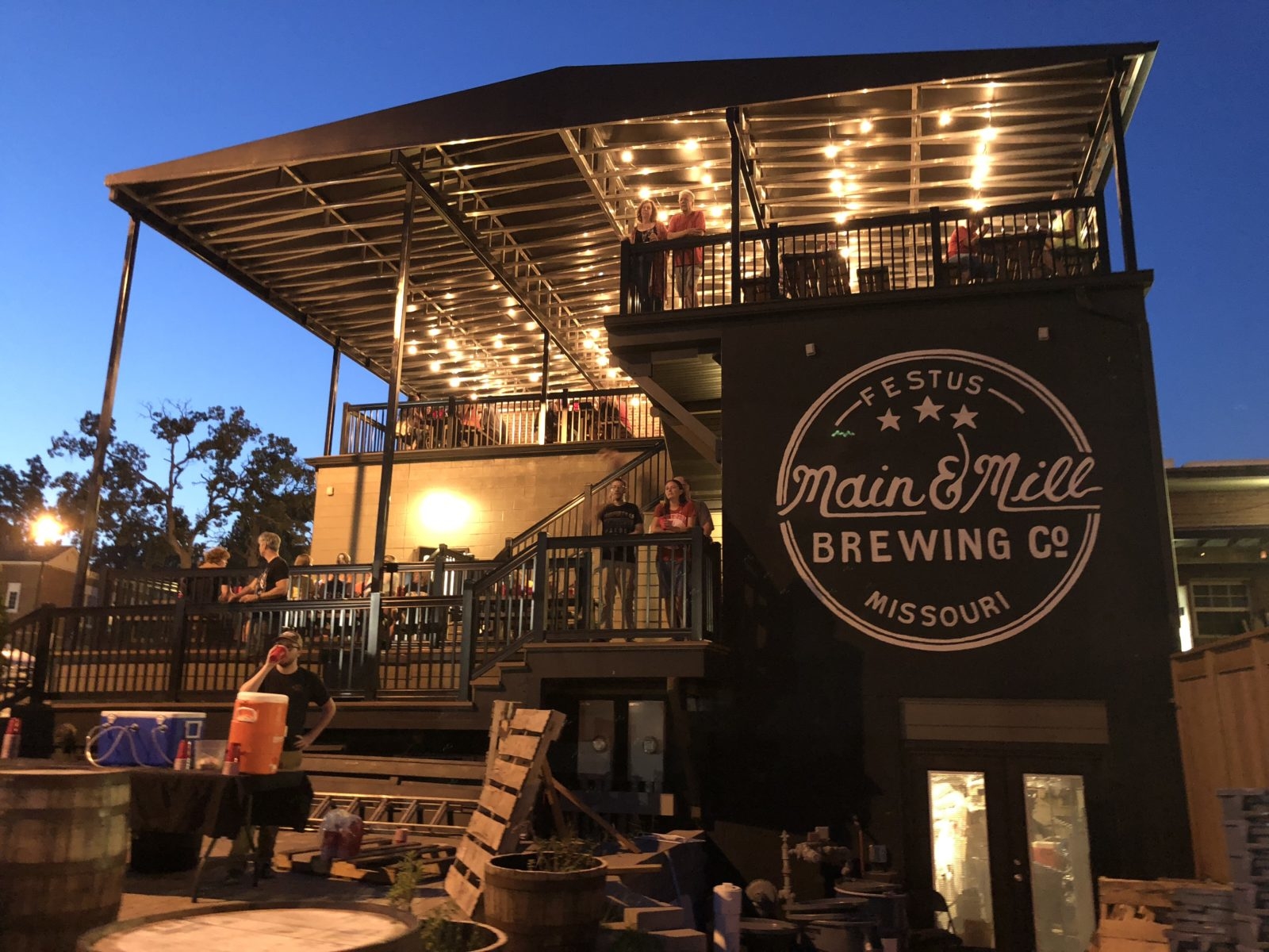 Traditional Fabric 2 Level Patio Canopy