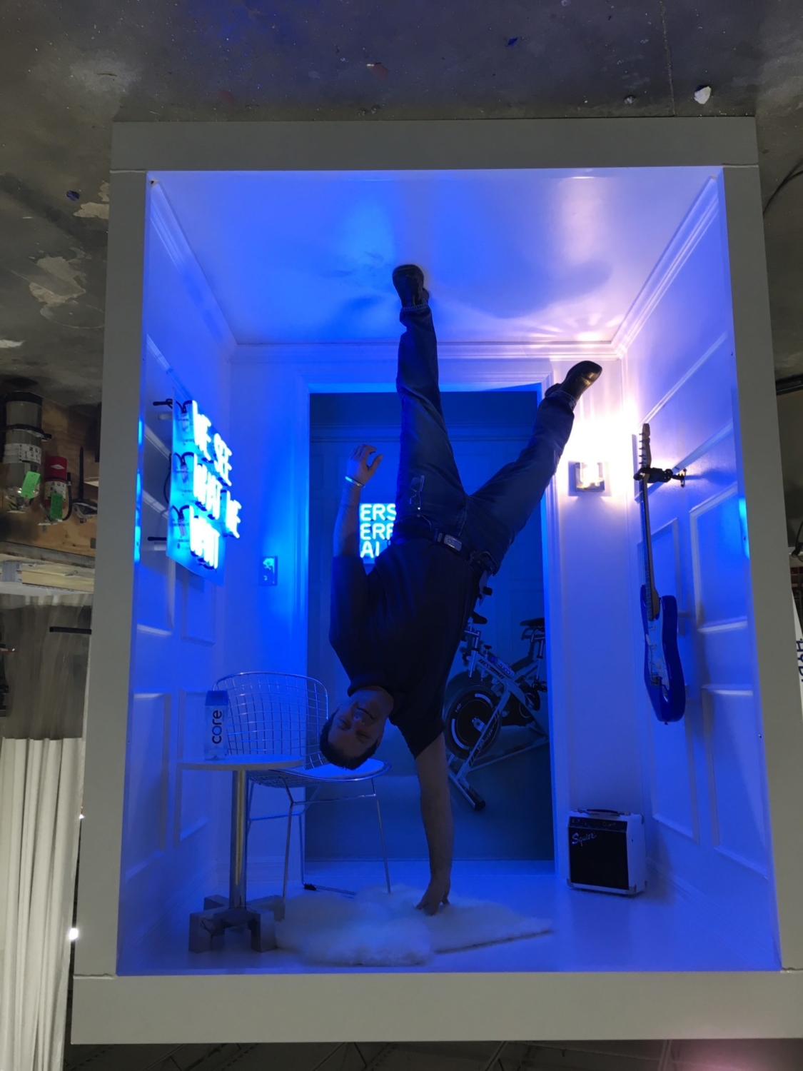 Upside Down Room Photo Op