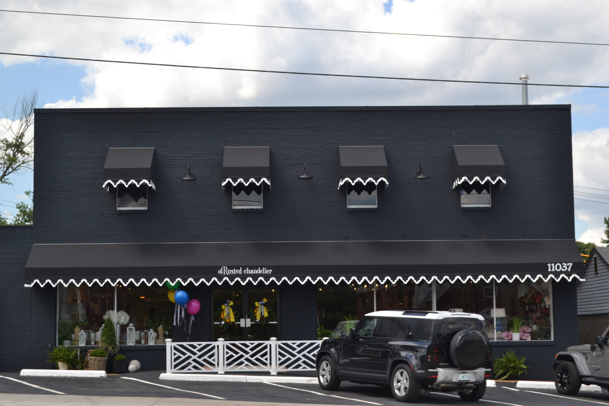 Decorative Traditional Fabric Awnings