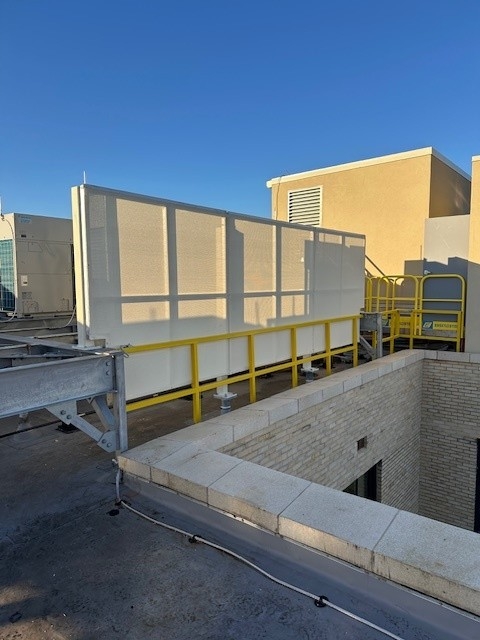 Mesh Rooftop Screens